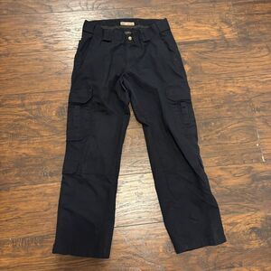 5.11 Tactical size 12 Navy Blue Cargo Uniform Pants EMT Security Police Work